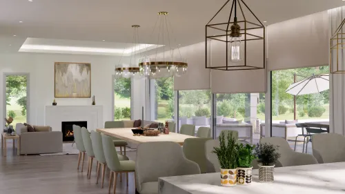 Render interior Casa Milán — Design Ready
