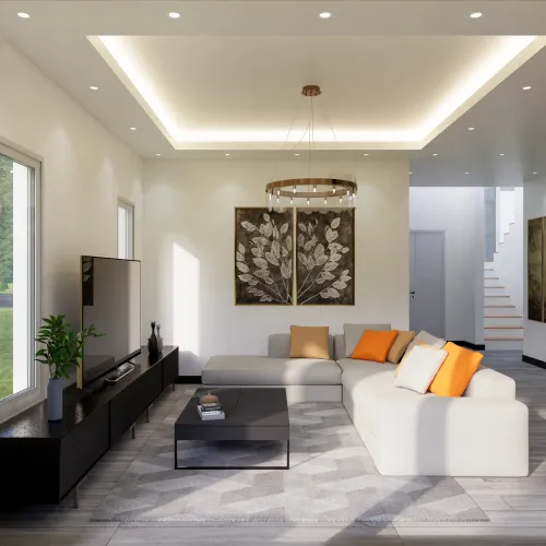 Render interior Casa Florencia — Design Ready