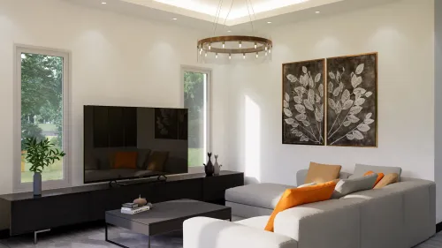 Render interior Casa Florencia — Design Ready