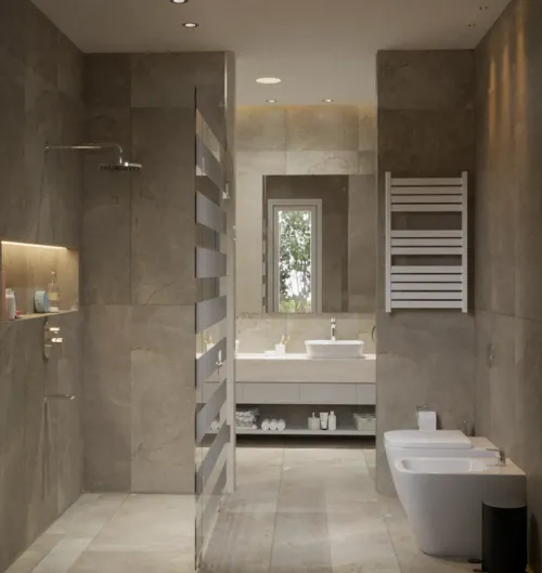 Render interior Casa Bruselas — Design Ready