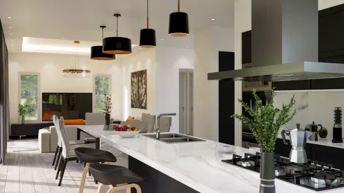 Render interior Casa Florencia — Design Ready