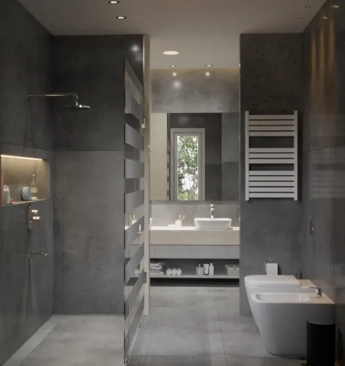 Render interior Casa Bruselas — Design Ready